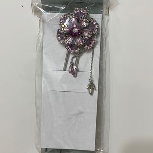Purple Hair Pin Chopsticks